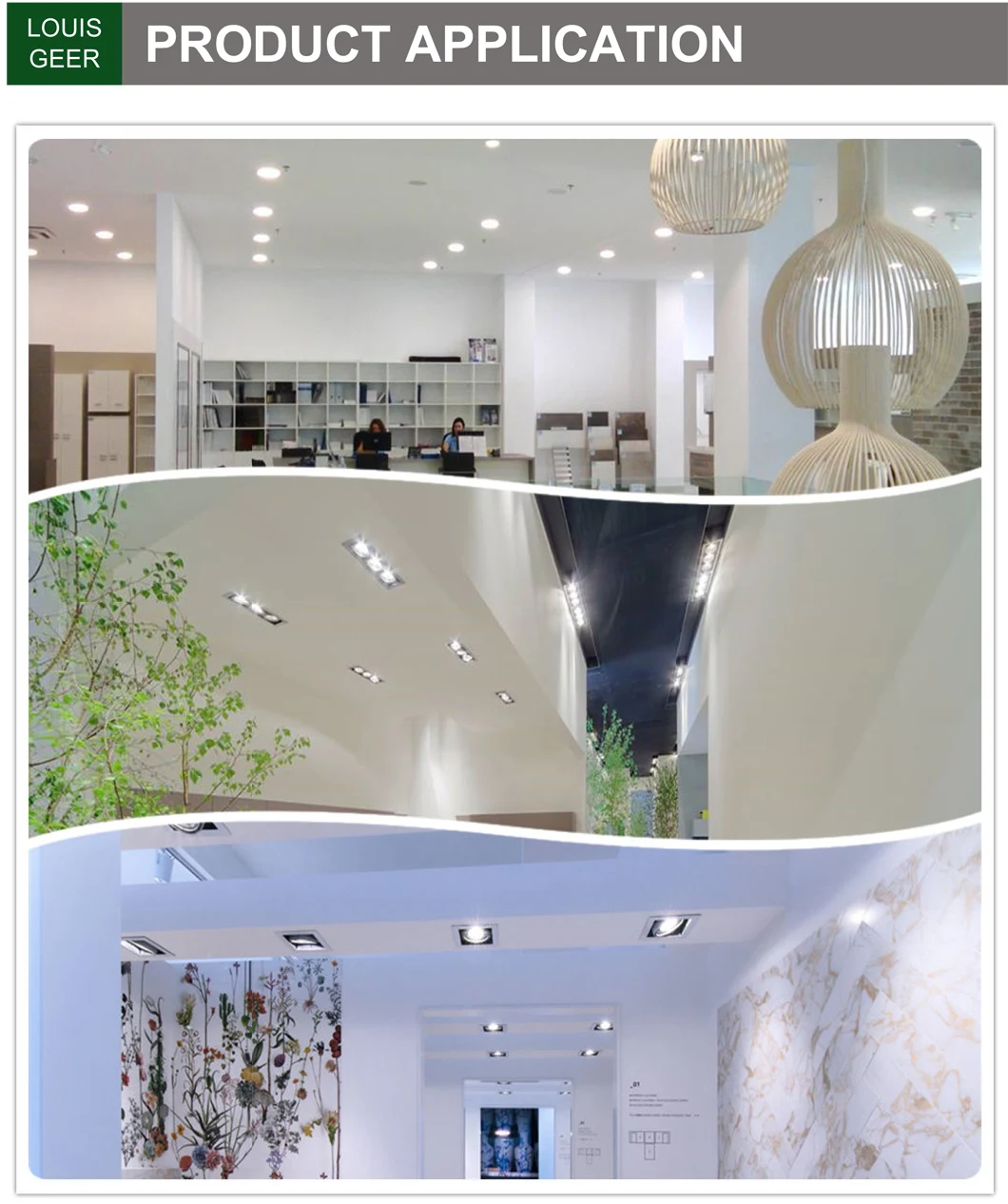 20W COB Dimmable LED Focus Lights Spot Lights for Showroom Gallery Museum